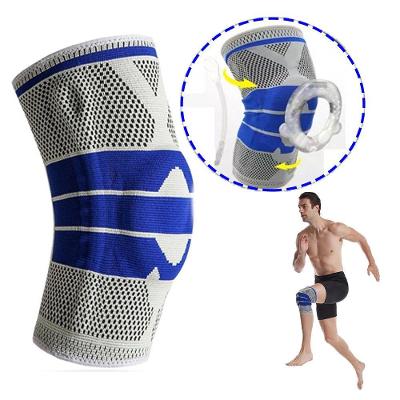 Joelheira Ortopedica Gel Silicone Compressao Muscular Suporte Relaxante