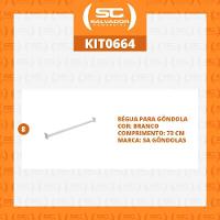 Kit - 8 Réguas Para Ponta De Gôndola 73cm - Sa Gôndolas - 3