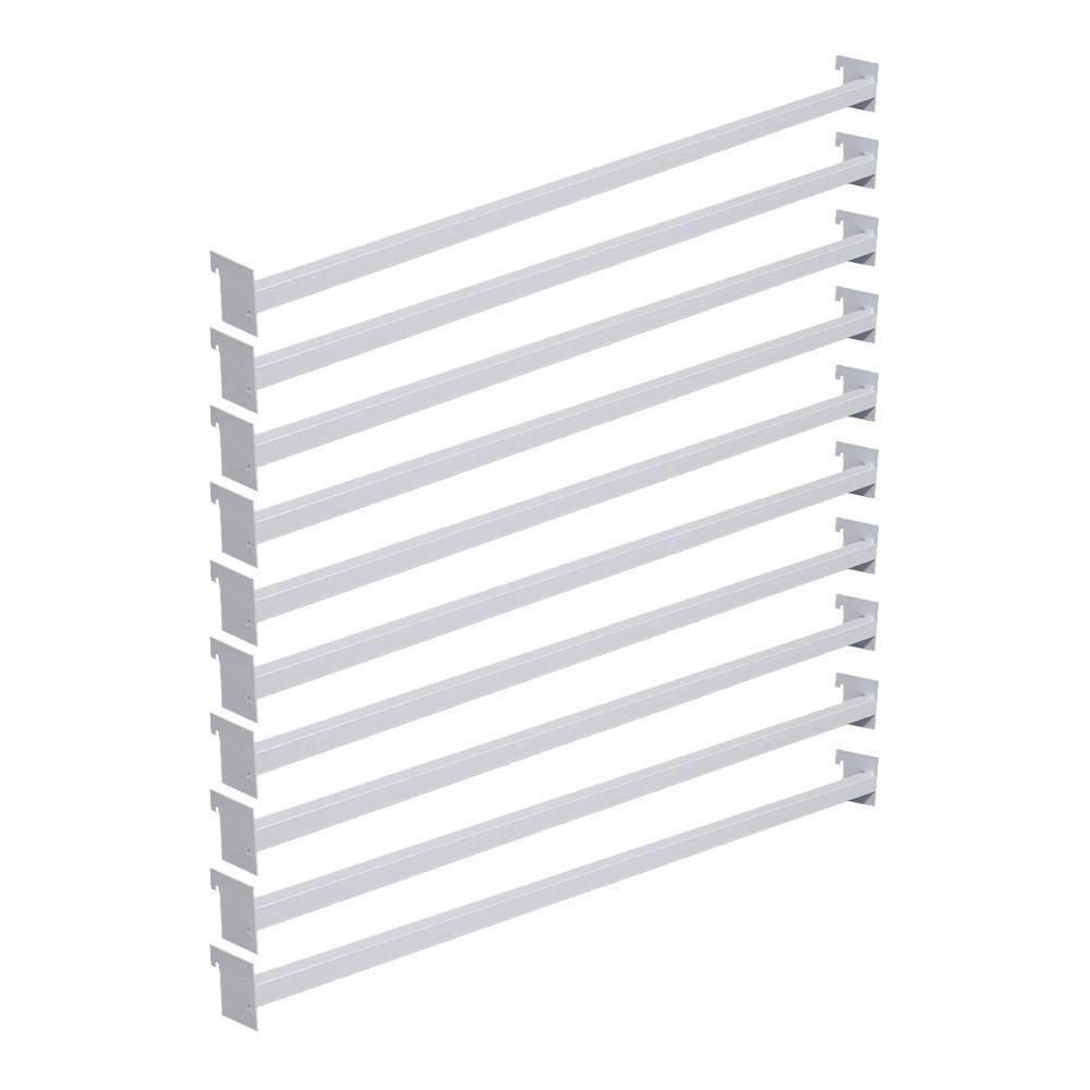 Kit - 10 Réguas Para Ponta De Gôndola 73cm - Sa Gôndolas - 1