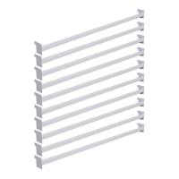 Kit - 10 Réguas Para Ponta De Gôndola 73cm - Sa Gôndolas - 1