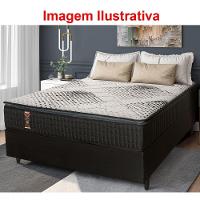 Colchão Casal Hellen Laguna 1,58x1,98x0,27cm Preto Com Cinza - 2