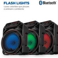 Caixa Amplificada Mondial Cm-150 Com Bluetooth, Usb, Rádio Fm E Função Tws - 150w Preto Bivolt - 2