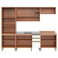 Cozinha Completa Thela Bárbara Torre Quente E Balcão P/ Pia Freijó/branco - 7