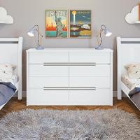 Cômoda Urban 8 Gavetas Branco - 2