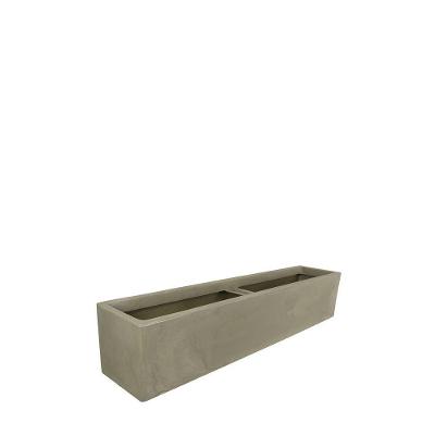 Jardineira Cubo 80 X 20 Cm Cor 05 - Antique Camurça