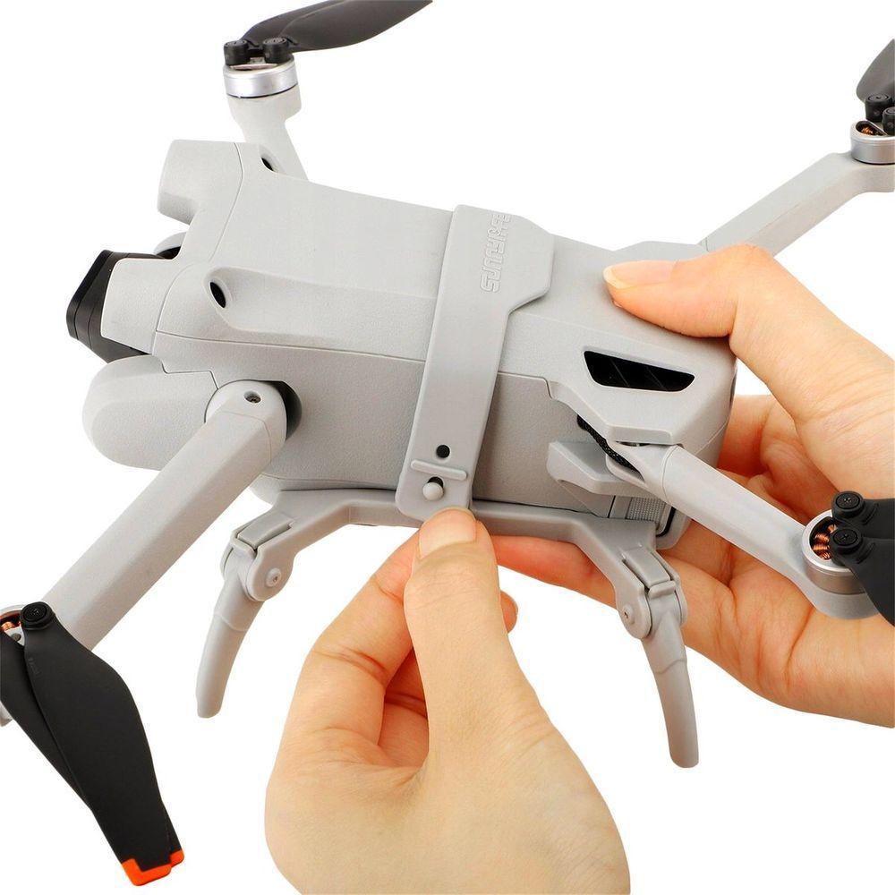 Trem de Pouso Dobrável para Drone DJI Mini 3 Pro - Cinza - 4