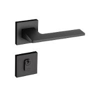 Fechadura Sara Preta Roseta Quadrada 55mm Pado Externa - 5