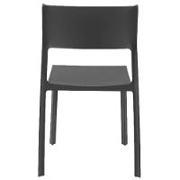Kit 4 Cadeiras Empilhável Inmetro Mykonos Fratini Em Polipropileno Cor Preto - 6
