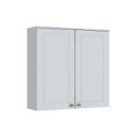 Módulo Cozinha Henn Americana Armário c/ 2 Portas 80cm Cinza - 9