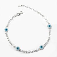 Pulseira Com 4 Olhos Grego Prata 925 - 1