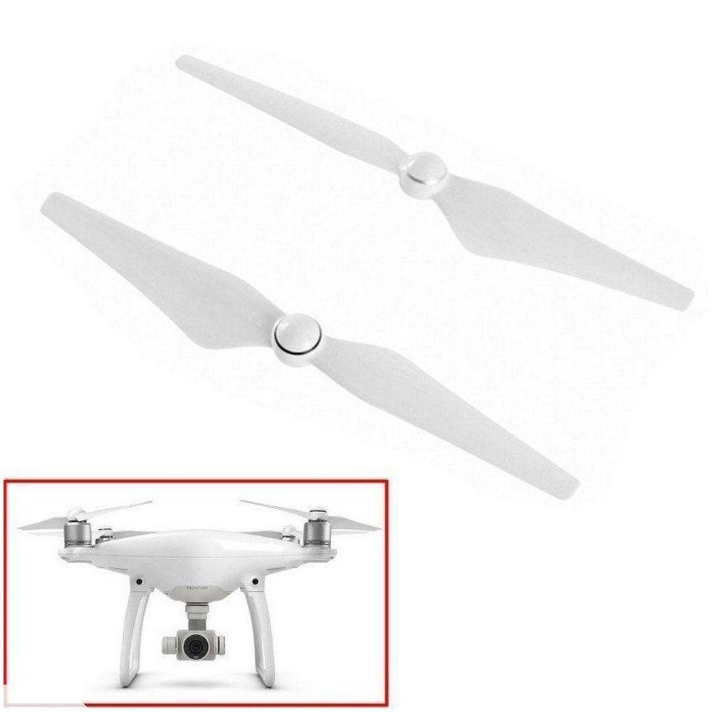 Par de Hélices Branco para Drone DJI Phantom 4 Series (4, Pro e Pro+) - 1