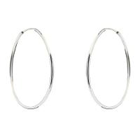 Brinco Argola Lisa Prata 925 2,9cm - 1