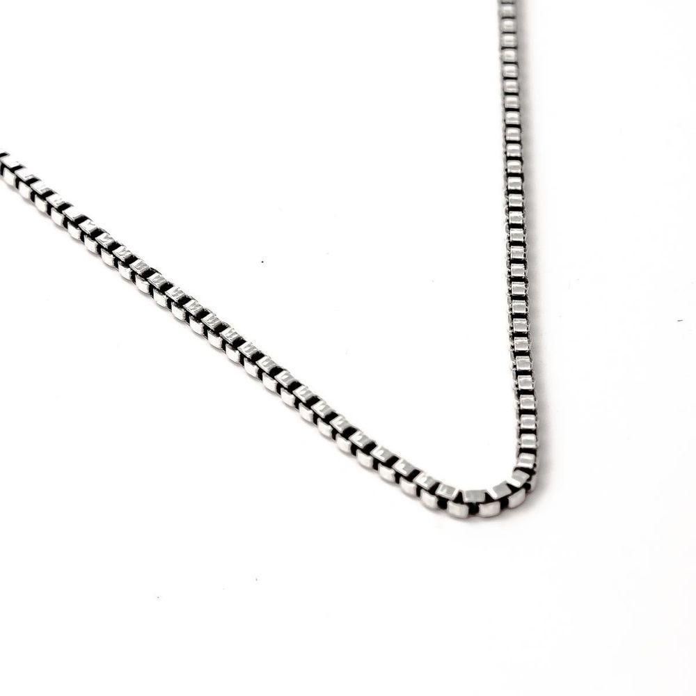 Corrente Veneziana 1,9mm Prata De Bali 925 60cm - 2