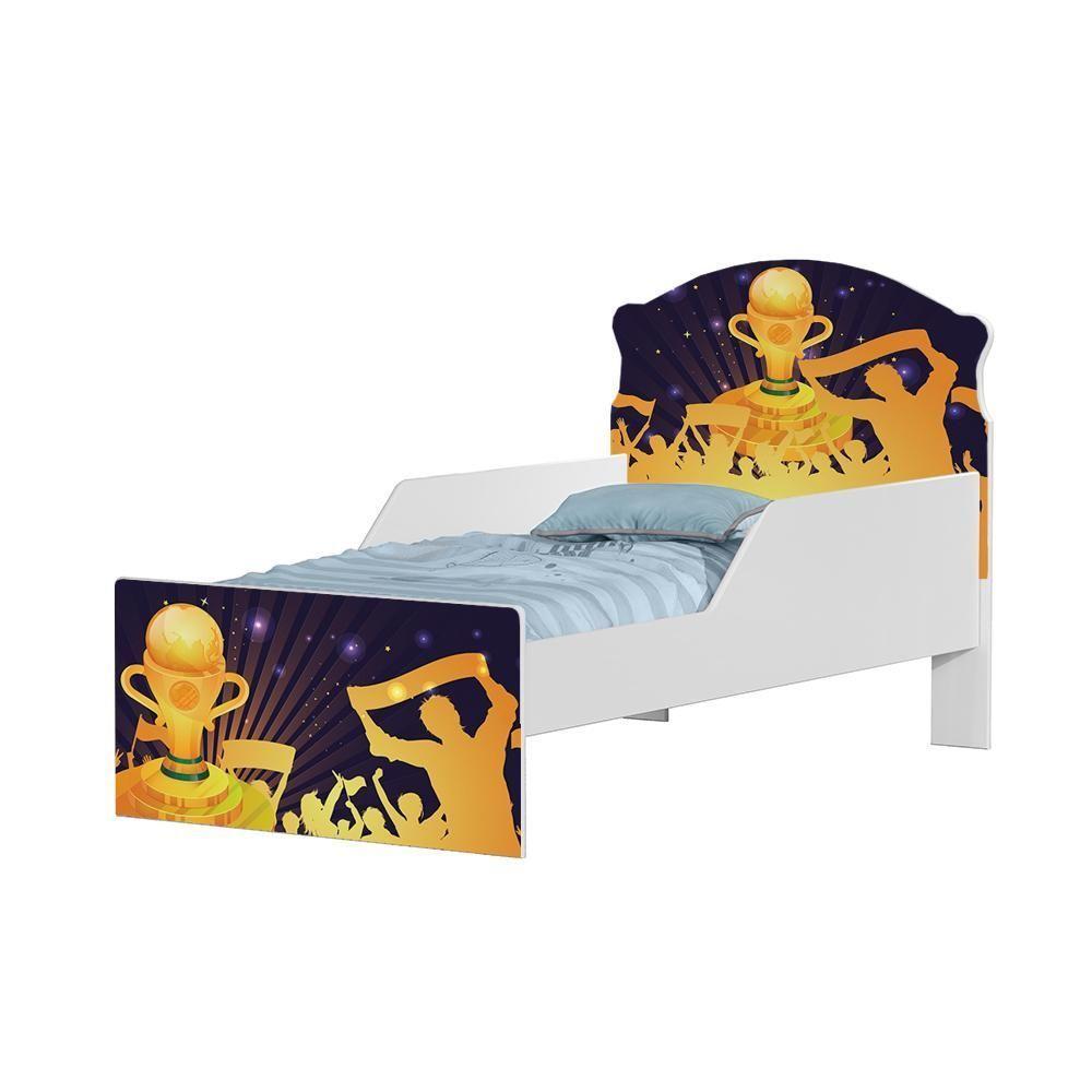 Mini Cama Campeonato De Futebol Com Colchão - 4