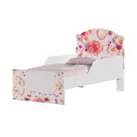 Mini Cama Rosas Com Colchão - 2