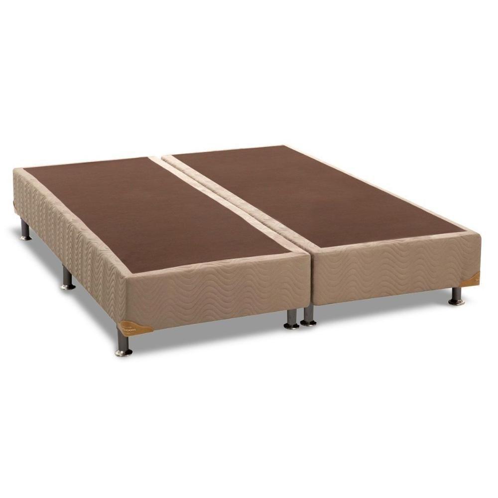 Cama Box Base King Americana Suede Clean (186x198x23) - Ortobom - 1