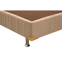 Cama Box Base King Universal Suede Clean (186x198x20) - Ortobom