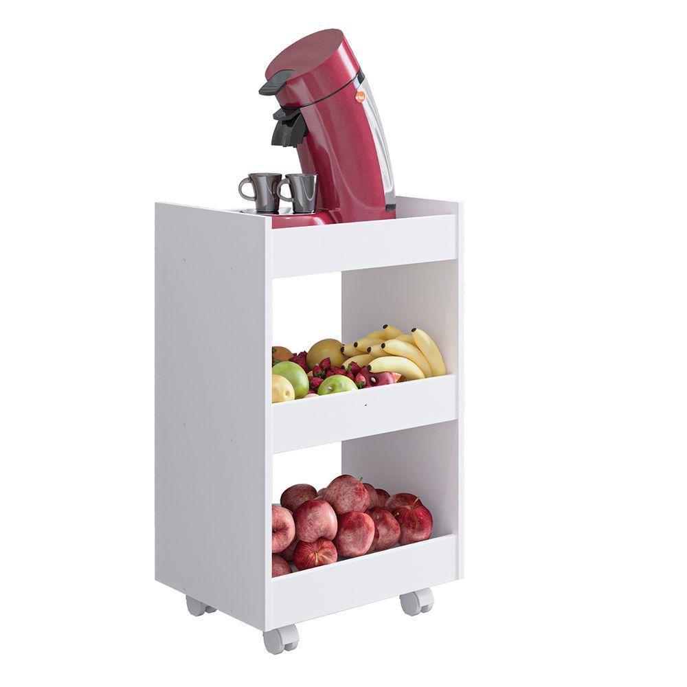 Mesa Auxiliar Manícure Pedicure Bancada Apoio Clínica Estética Porta Esmalte Salão Beleza Miriam - 4