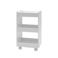 Mesa Auxiliar Manícure Pedicure Bancada Apoio Clínica Estética Porta Esmalte Salão Beleza Miriam - 1