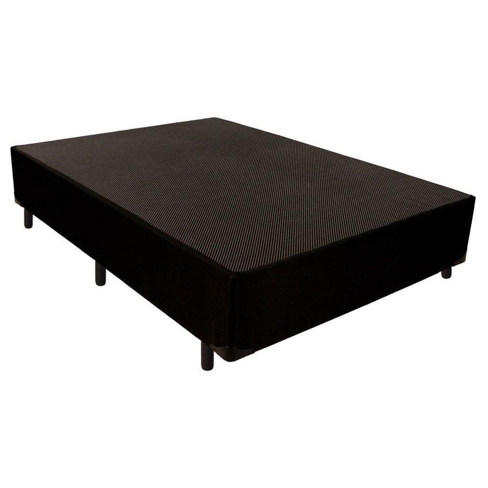 Cama Box Base Casal Universal Tecido Black (138x188x24) - Luckspuma - 1
