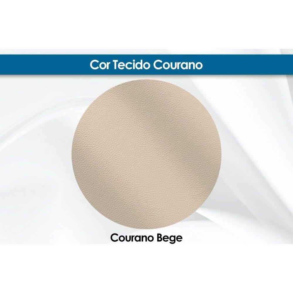 Poltrona Reclinável p/ Sala  Atlanta Pietra Zero Wall Giro e Balanço Courano Bege - Probel - 4