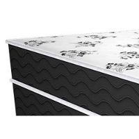 Cama Box Conjugado Casal: Colchão Molas Prolastic ProDormir Springs Pillow Black  (138x188x41) Probel - 2