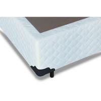 Cama Box Base King Universal Tecido White (193x203x25) - Probel - 2