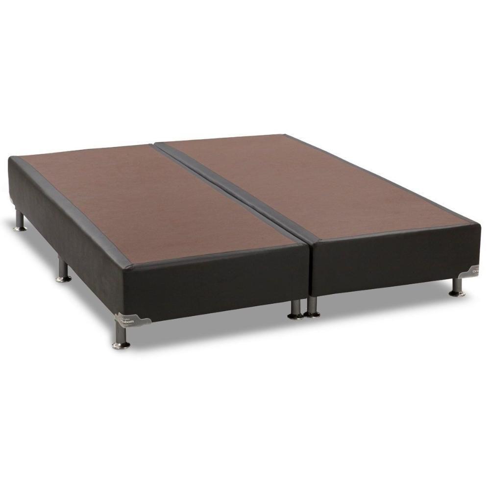 Cama Box Base King Universal Courano Nero Black (193x203x20) - Ortobom - 1