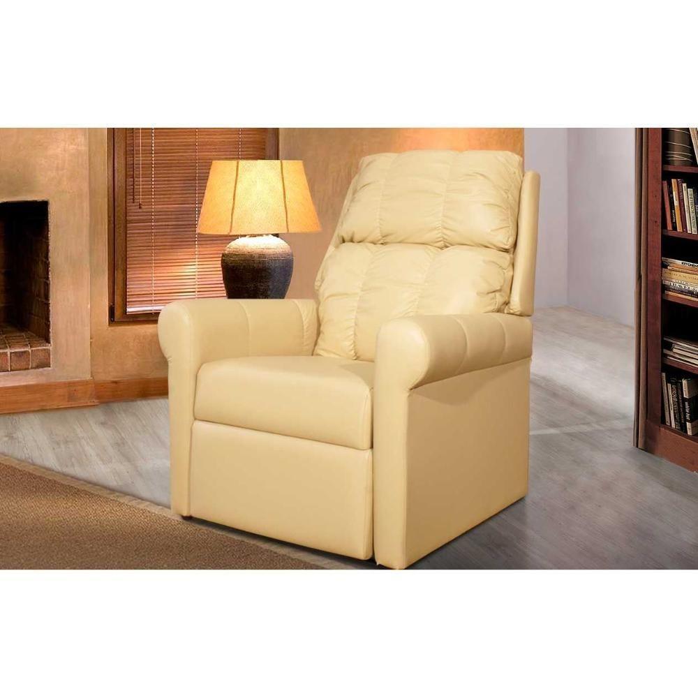 Poltrona Reclinável p/ Sala  MH1216 Two Way Courano Creme - Herval - 2