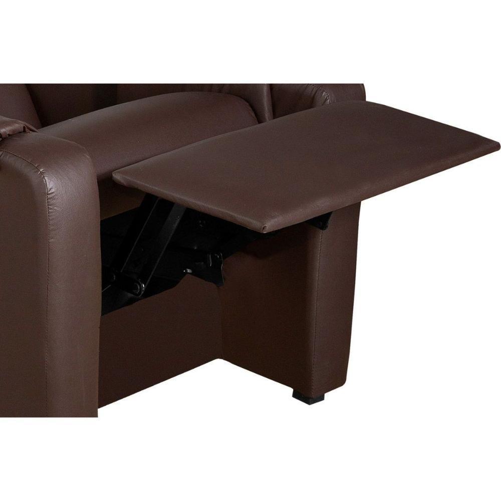 Poltrona Reclinável p/ Sala  Eclipse Mandala Two Way Courano Preto - Probel - 4