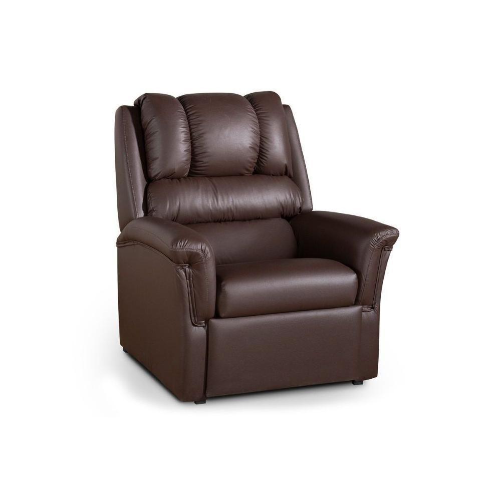 Poltrona Reclinável p/ Sala Supreme Pandora Two Way Courano Marrom - Probel - 1