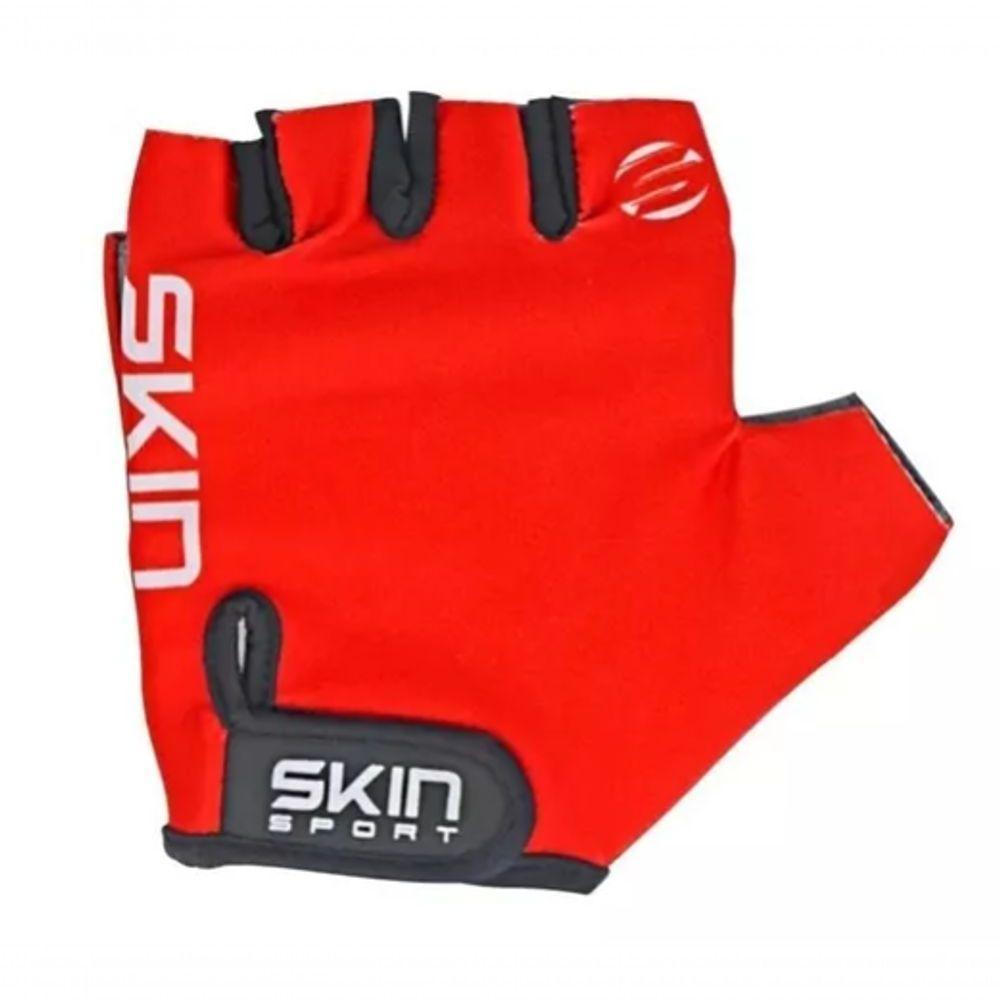 Luva Skin Curta Sport Fun Vermelha G - 1