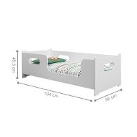 Cama Solteiro Ravena Branca Com Colchão - 2