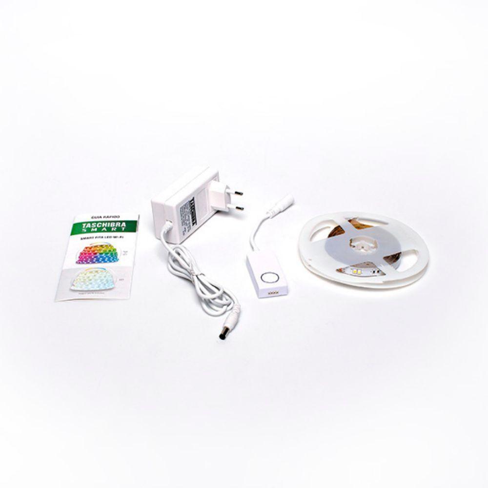 Fita Led Taschibra Smart Wi-fi 4,8w-m Cct+rgb 90 Leds Bivolt 5 Metros - 4