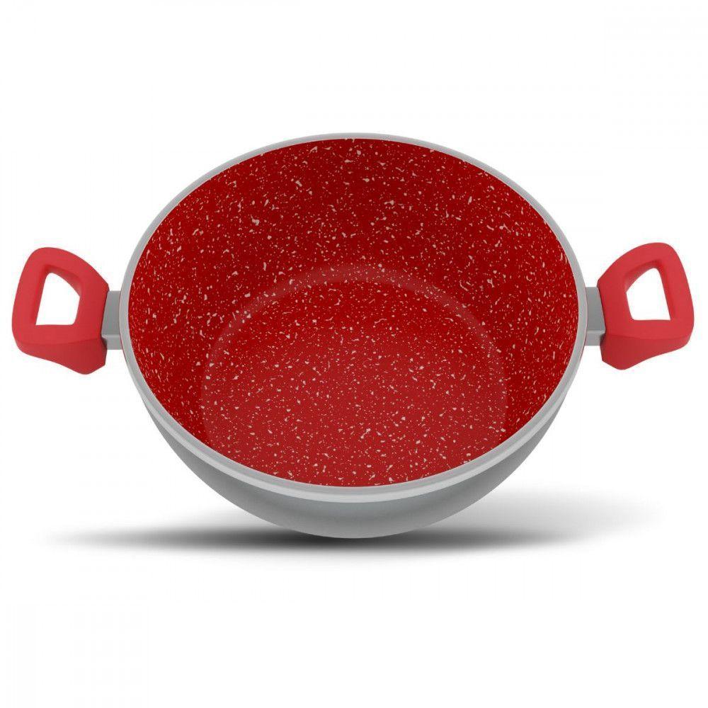 Panela Philco Pph280acr Redstone Com Tampa De Vidro 6,1l Cinza/vermelho - 2