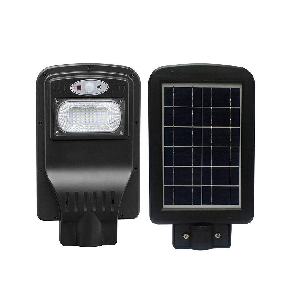 Luminária Led Taschibra Solar Tr Sun Poste 20w Preto 6500k C- Controle Remoto - 3