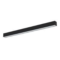 Luminária Sobrepor Taschibra Vetor Led Linear 35w Bivolt Preta 4000k Luz Neutra - 1