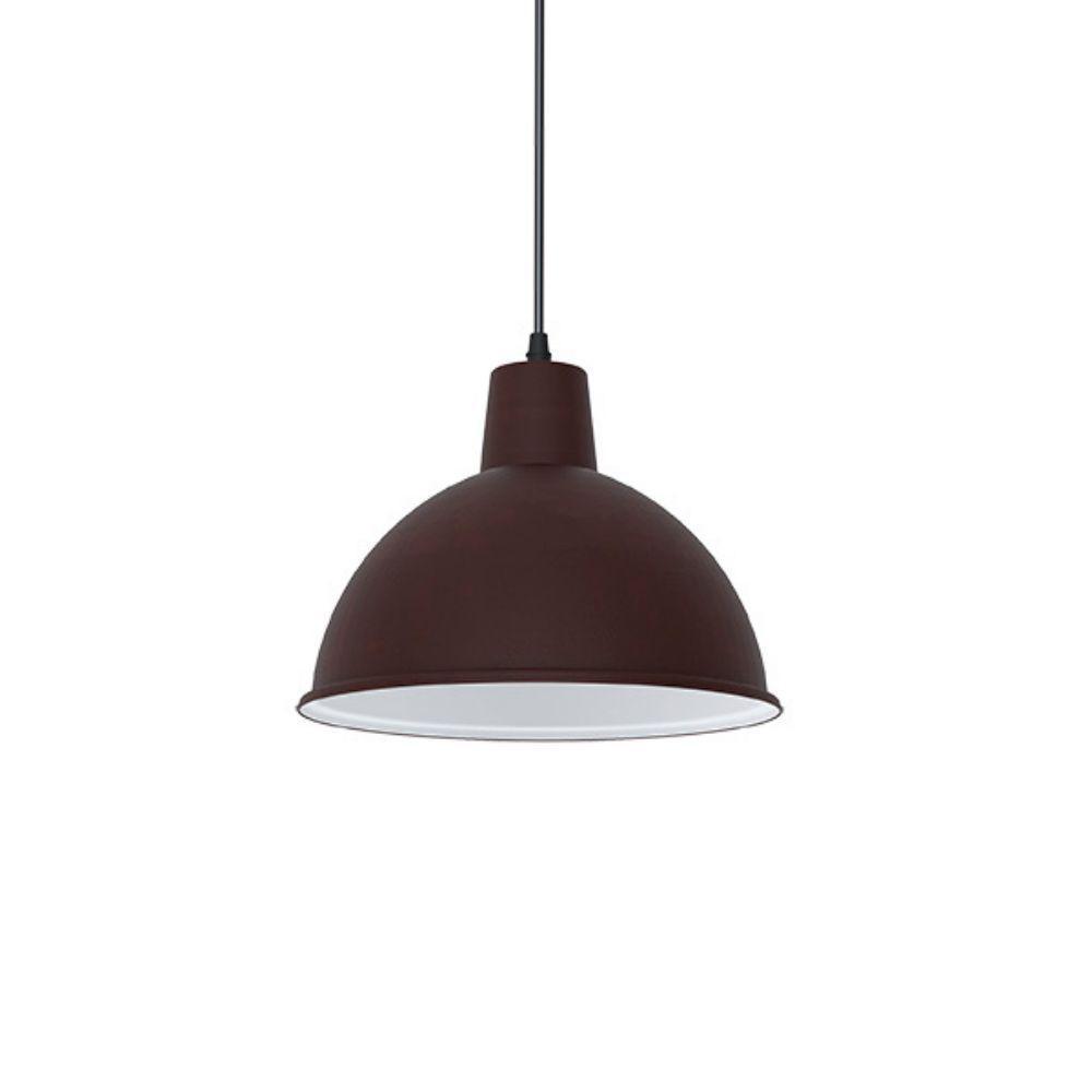 Lustre Pendente Taschibra Td 821 E27 Bivolt Marrom - 1