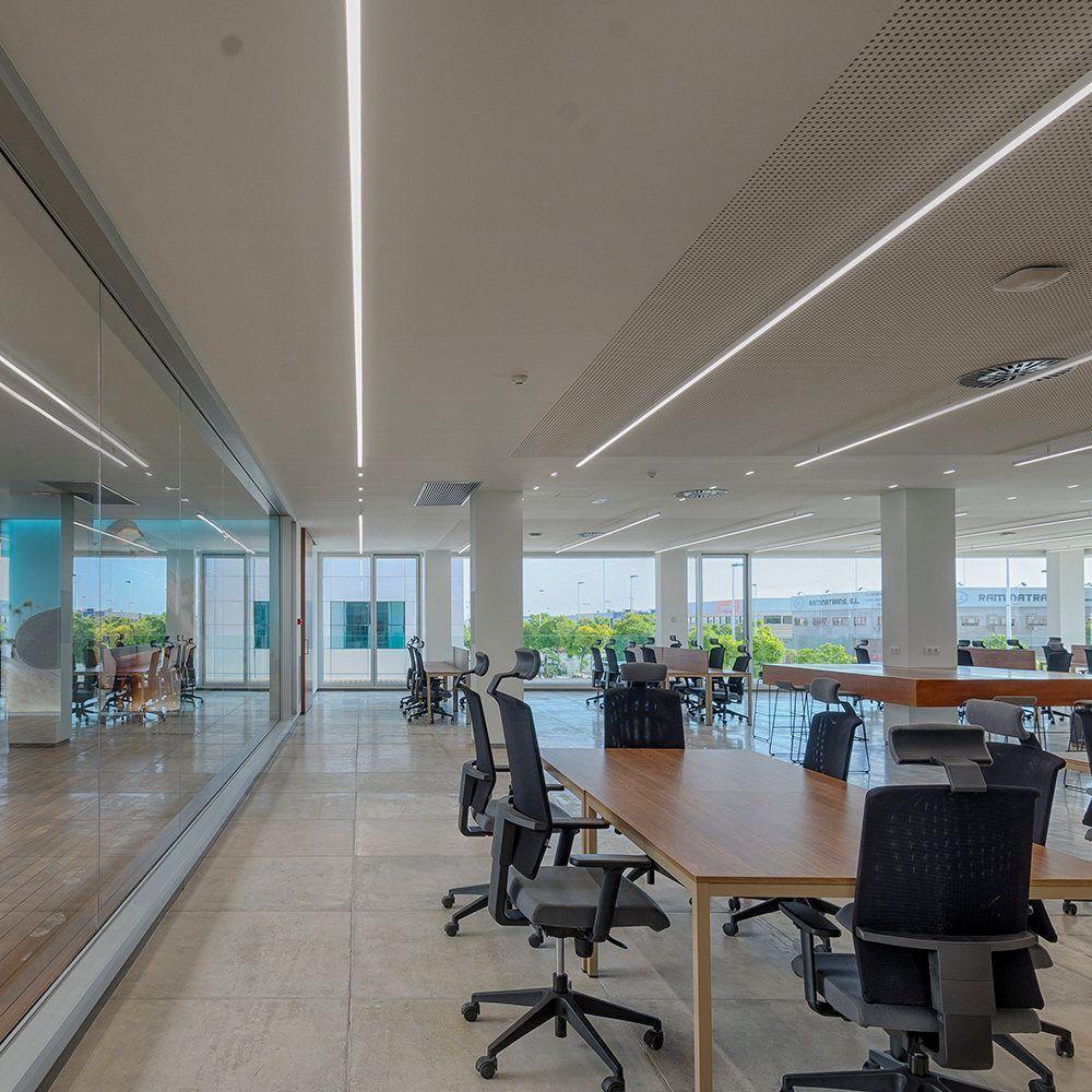 Luminária Led Taschibra Sobrepor Perfil Convex 111 34w Preta Bivolt 2700k Luz Quente - 2