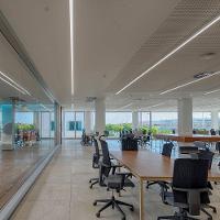 Luminária Led Taschibra Sobrepor Perfil Convex 111 34w Preta Bivolt 2700k Luz Quente - 2