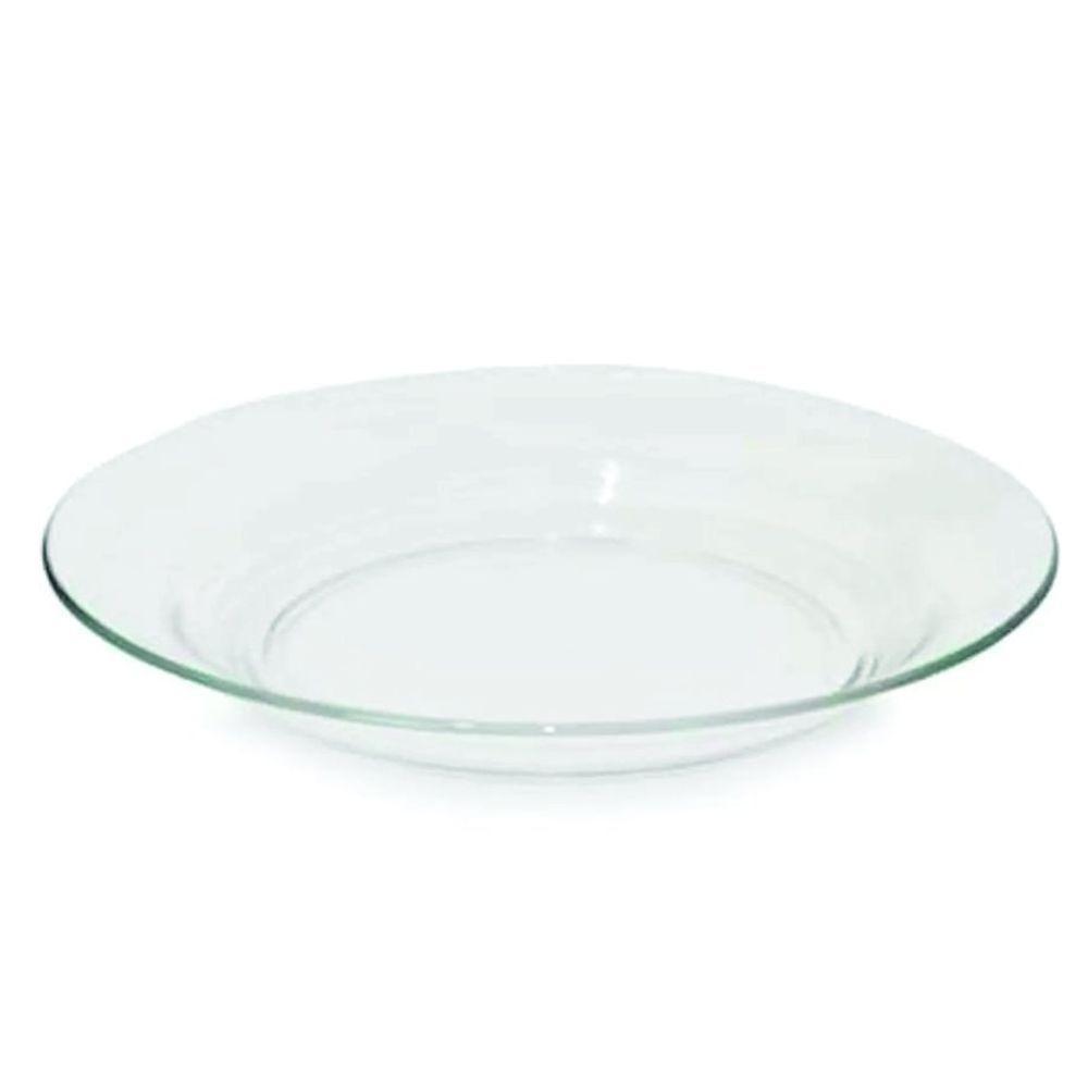 Prato Fundo Sopa Transparente 1 Peça 22,5cm - 5