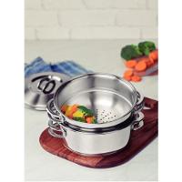 Cuscuzeira Solar 16 Cm 1,8 L Em Aço Inox Fundo Triplo - 2