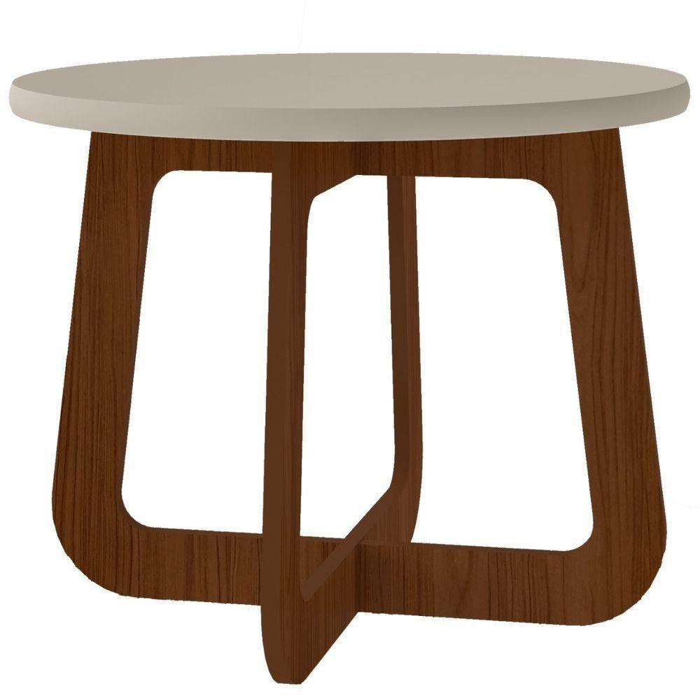 Mesa De Centro Jasmin 100% Mdf Cedro / Off White - 1