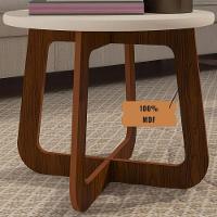 Mesa De Centro Jasmin 100% Mdf Cedro / Off White - 5