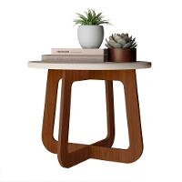 Mesa De Centro Jasmin 100% Mdf Cedro / Off White - 7