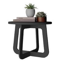 Mesa De Centro Jasmin 100% Mdf Grafite - 5