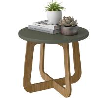 Mesa De Centro Jasmin 100% Mdf Menta / Carvalho - 6