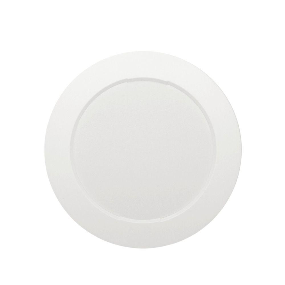 Painel Com Placa De Led Taschibra 12w Lys Redondo Embutir Bivolt 3000k Luz Quente - 1