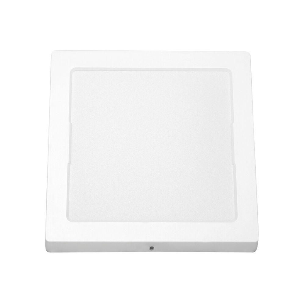 Painel Com Placa De Led Taschibra 12w Lys Quadrado Sobrepor Bivolt 3000k Luz Quente - 1