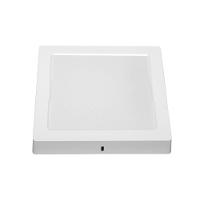 Painel Com Placa De Led Taschibra 12w Lys Quadrado Sobrepor Bivolt 3000k Luz Quente